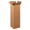 12"L x 12"W x 40"H Tall Corrugated Box, 15-Pack