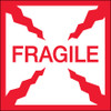2 x 2" - "Fragile" Labels (Roll of 500)