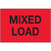 2 x 3" - "Mixed Load" (Fluorescent Red) Labels (Roll of 500)