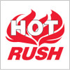 4 x 4" - "Hot Rush" Labels (Roll of 500)