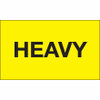 3 x 5" - " Heavy" (Fluorescent Yellow) Labels (Roll of 500)