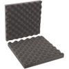 12 x 12 x 2" Charcoal Convoluted Foam Sets (Case of 24)