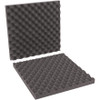 16 x 16 x 2" Charcoal Convoluted Foam Sets (Case of 12)