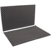 24 x 36 x 2" Charcoal Convoluted Foam Sets (Case of 9)