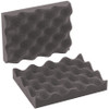 8 x 6 x 2" Charcoal Convoluted Foam Sets (Case of 48)