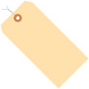 5 1/4 x 2 5/8" 13 Pt. Manila Shipping Tags - Pre-Wired (Case of 1000)
