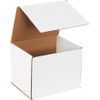 10 x 8 x 8" White Corrugated Mailers (Bundle of 50)