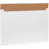 38 x 26 x 1" White Jumbo Fold-Over Mailer (Bundle of 20)