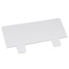 Tray Counter Display White Header Cards (Bundle of 10)