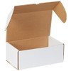11 3/4 x 7 1/4 x 4 3/4" White Outside Tuck Mailers (Bundle of 25)