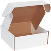10 x 10 x 4" White Deluxe Literature Mailers (Bundle of 50)