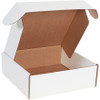 12 x 12 x 4" White Deluxe Literature Mailers (Bundle of 50)