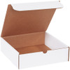 10 x 10 x 3" White Literature Mailers (Bundle of 50)