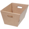 19 1/2 x 13 x 10" Corrugated Tote (Bundle of 25)