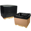 52 x 44 x 60" - 3 Mil Black Pallet Covers (Case of 50)