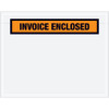 7 x 5 1/2" Orange "Invoice Enclosed" Envelopes (Case of 1000)