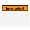 4 1/2 x 6" Orange "Invoice Enclosed" Envelopes (Case of 1000)
