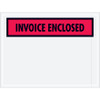 4 1/2 x 6" Red "Invoice Enclosed" Envelopes (Case of 1000)