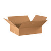 22 x 18 x 4" Flat Corrugated Boxes (Bundle of 25)