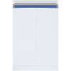 13 x 18" White Self-Seal Stayflats Plus Mailers (Case of 100)