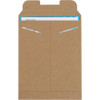 9 x 11 1/2" Kraft Stayflats Mailers (Case of 100)