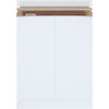 11 x 13 1/2" White (2 ) Self-Seal Stayflats Plus Mailers (Case of 25)