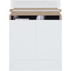 6 x 6" White Self-Seal Stayflats Plus Mailers (Case of 200)