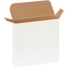 6 x 1 1/2 x 6" White Reverse Tuck Folding Cartons (Case of 250)