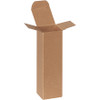 1 3/4 x 1 3/4 x 6" Kraft Reverse Tuck Folding Cartons (Case of 500)