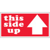 2 x 4" - "This Side Up" Arrow Labels (Roll of 500)