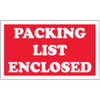 3 x 5" - "Packing List Enclosed" Labels (Roll of 500)