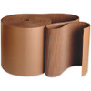 4" x 250' - A Flute Kraft Singleface Corrugated Roll (Roll of 250)