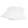 48 x 48" White Corrugated Sheets (Bundle of 5)
