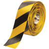 4" x 100' Yellow/Black Mighty Line Deluxe Safety Tape