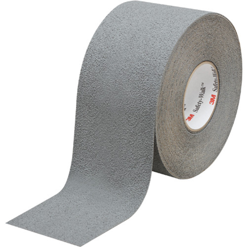 4" x 60' Gray 3M Safety-Walk Tape - 370