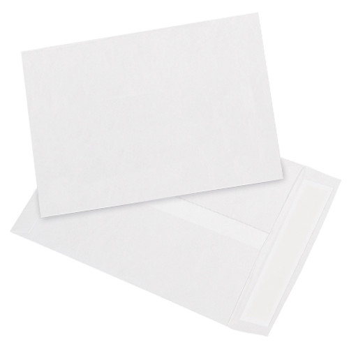 7 1/2 x 10 1/2" White Flat Tyvek Envelopes (Case of 100)