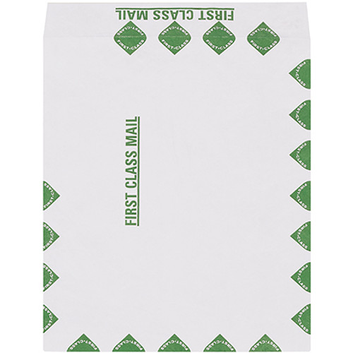 9 x 12" First Class Flat Tyvek Envelopes (Case of 100)