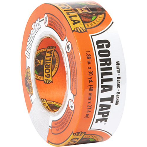 2" x 30 yds. White Gorilla Duct Tape