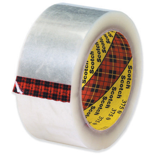 2" x 55 yds. Clear Scotch Box Sealing Tape 375 (Case of 36)