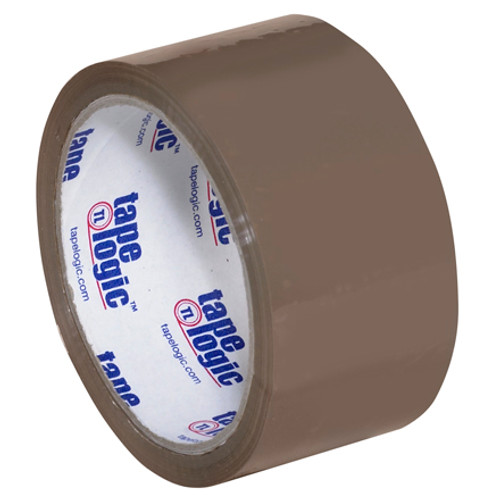 2" x 55 yds. Tan Tape Logic #600 Economy Tape (Case of 36)