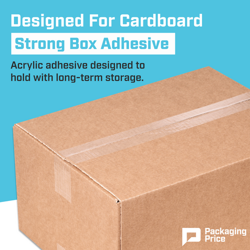 Consistent smooth release and strong adhesive that grips well to corrugated surfaces Consistent smooth release and strong adhesive that grips well to corrugated surfaces