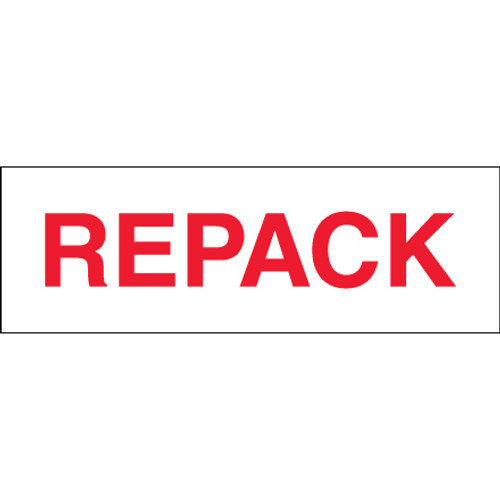 2" x 110 yds. - "Repack" Tape Logic Messaged Carton Sealing Tape (Case of 36)