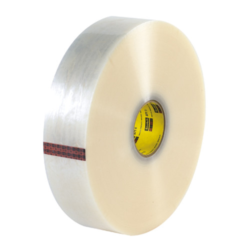 2" x 1000 yds. Clear 3M 371 Carton Sealing Tape (Case of 6)