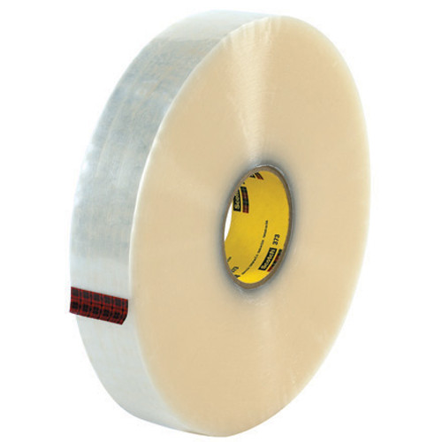 2" x 1000 yds. Clear 3M 373 Carton Sealing Tape (Case of 6)