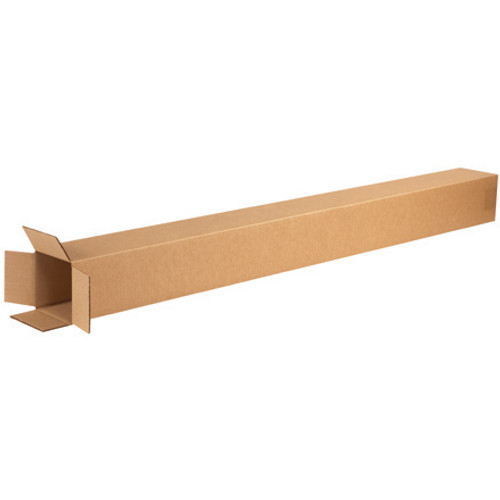 4 x 4 x 46" Tall Corrugated Boxes (Bundle of 25)