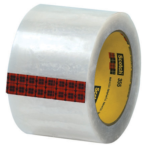 3" x 55 yds. Clear Scotch Box Sealing Tape 355 (Case of 24)