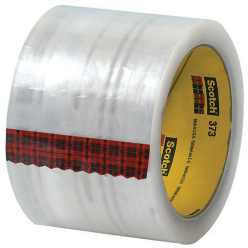 3" x 55 yds. Clear Scotch Box Sealing Tape 373 (Case of 24)