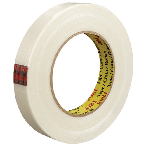 3/4" x 60 yds. 3M 8981 Strapping Tape (Case of 48)