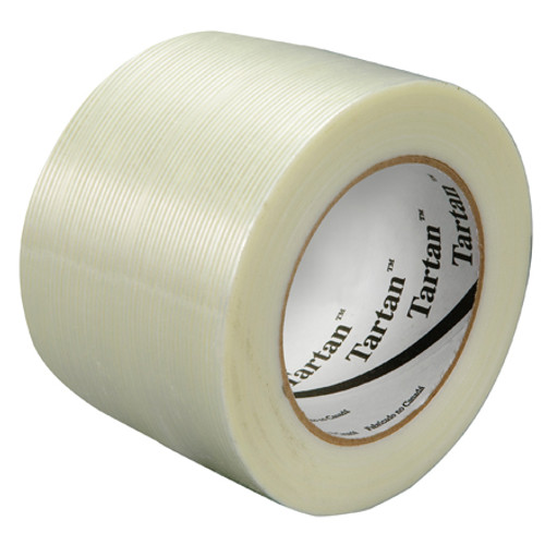 3" x 60 yds. Tartan Filament Tape 8934 (Case of 12)