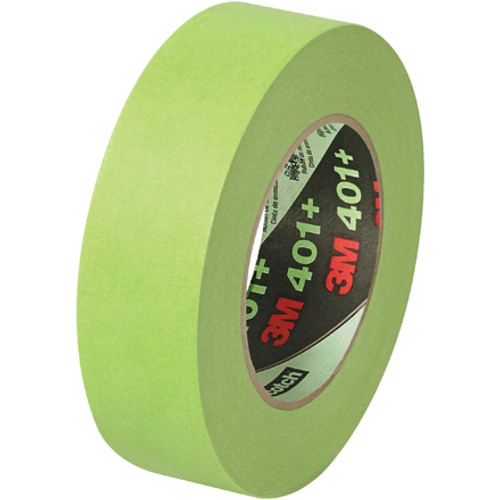 3/4" x 60 yds.  3M High Performance Green Masking Tape 401+ (Case of 12)